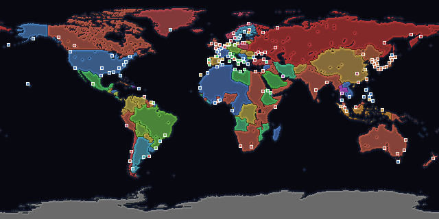A whole game of the 1939 scenario replayed as a timelapse, borders shifting across Europe